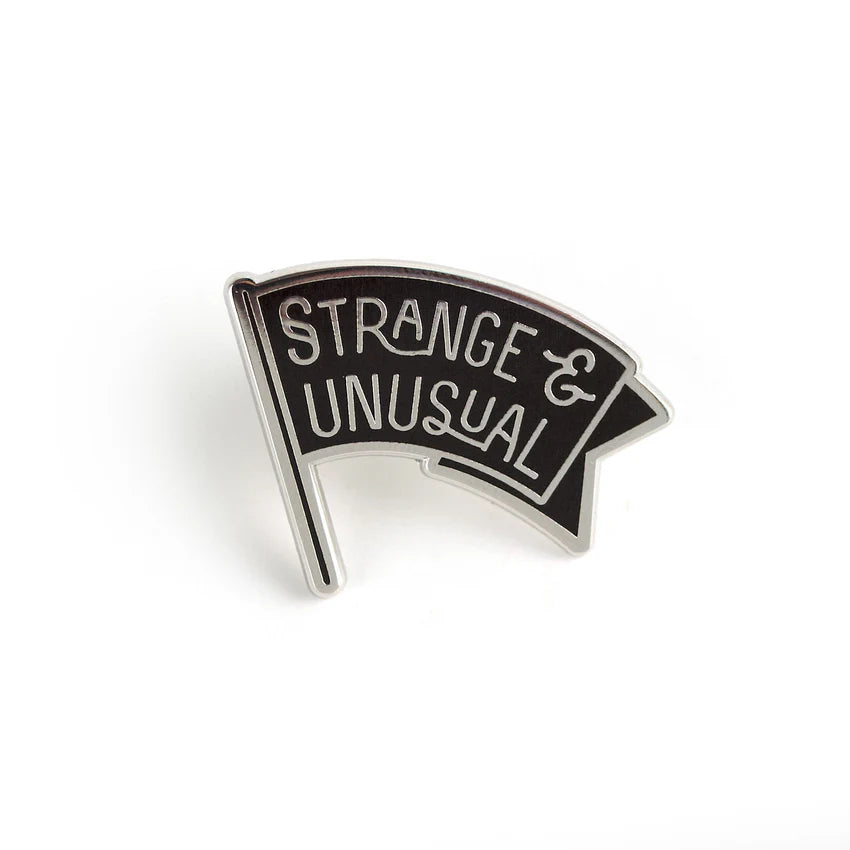 Strange & Unusual Enamel Pin | Odin's Place