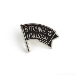Strange & Unusual Enamel Pin | Odin's Place