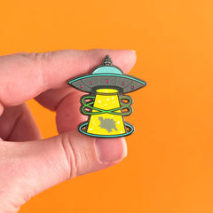 Stego UFO Enamel Pin | Odin's Place
