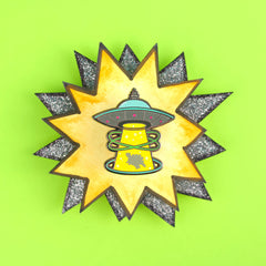 Stego UFO Enamel Pin | Odin's Place