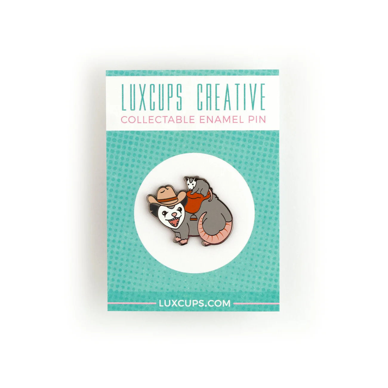 Possum Posse Enamel Pin | Odin's Place