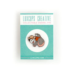 Possum Posse Enamel Pin | Odin's Place