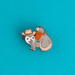 Possum Posse Enamel Pin | Odin's Place