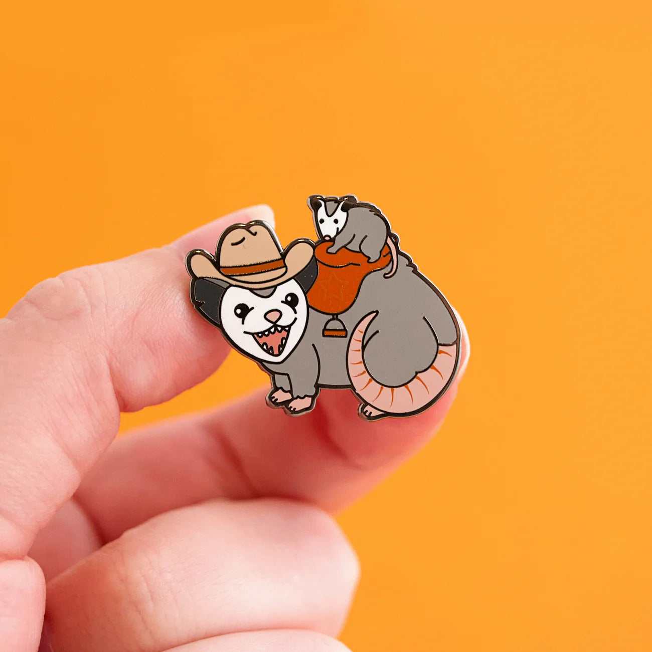 Possum Posse Enamel Pin | Odin's Place