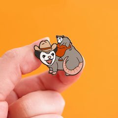 Possum Posse Enamel Pin | Odin's Place