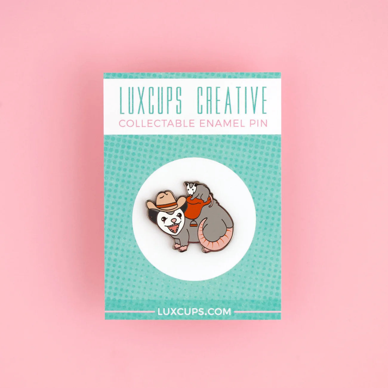 Possum Posse Enamel Pin | Odin's Place