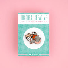 Possum Posse Enamel Pin | Odin's Place