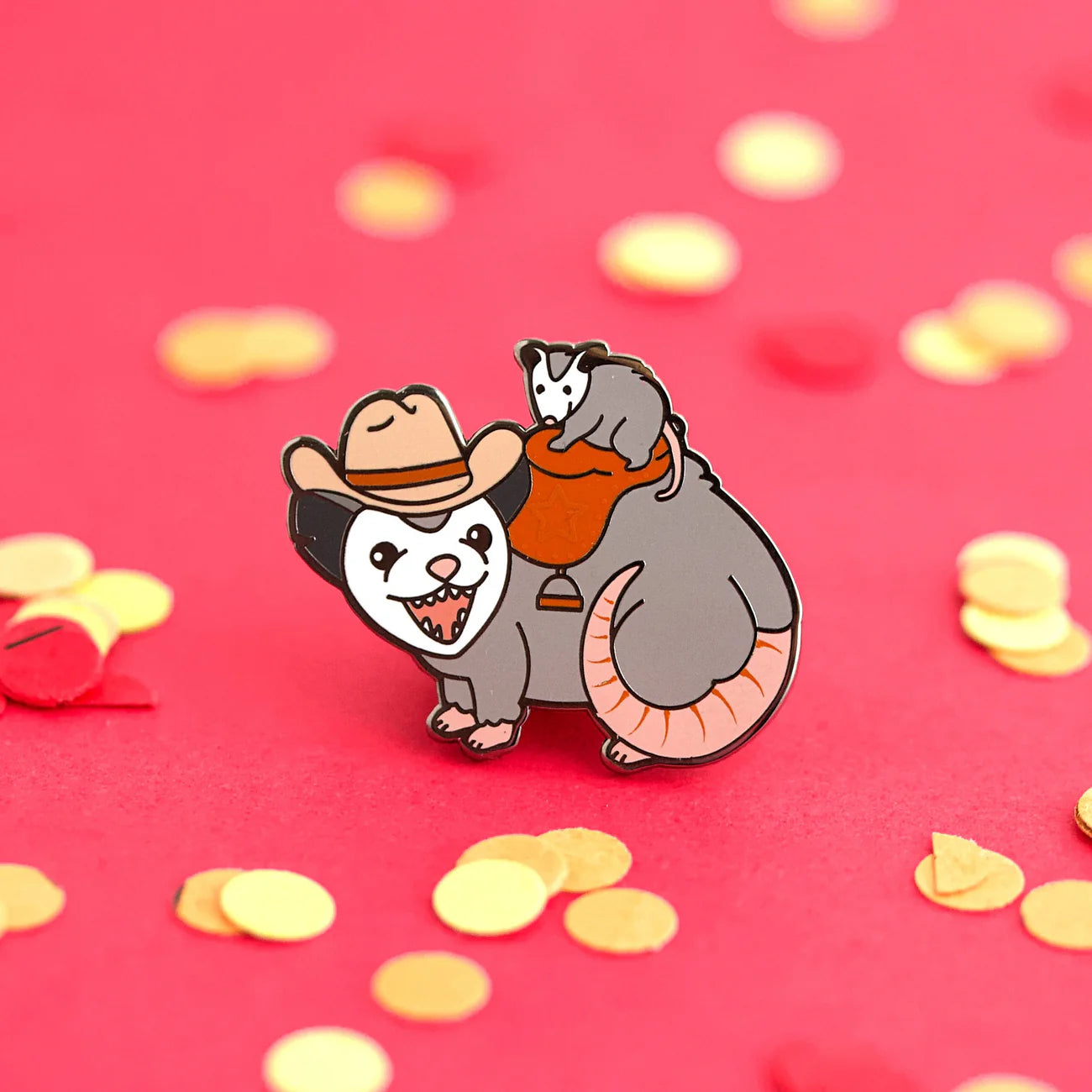 Possum Posse Enamel Pin | Odin's Place