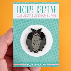 Mothman Enamel Pin | Odin's Place