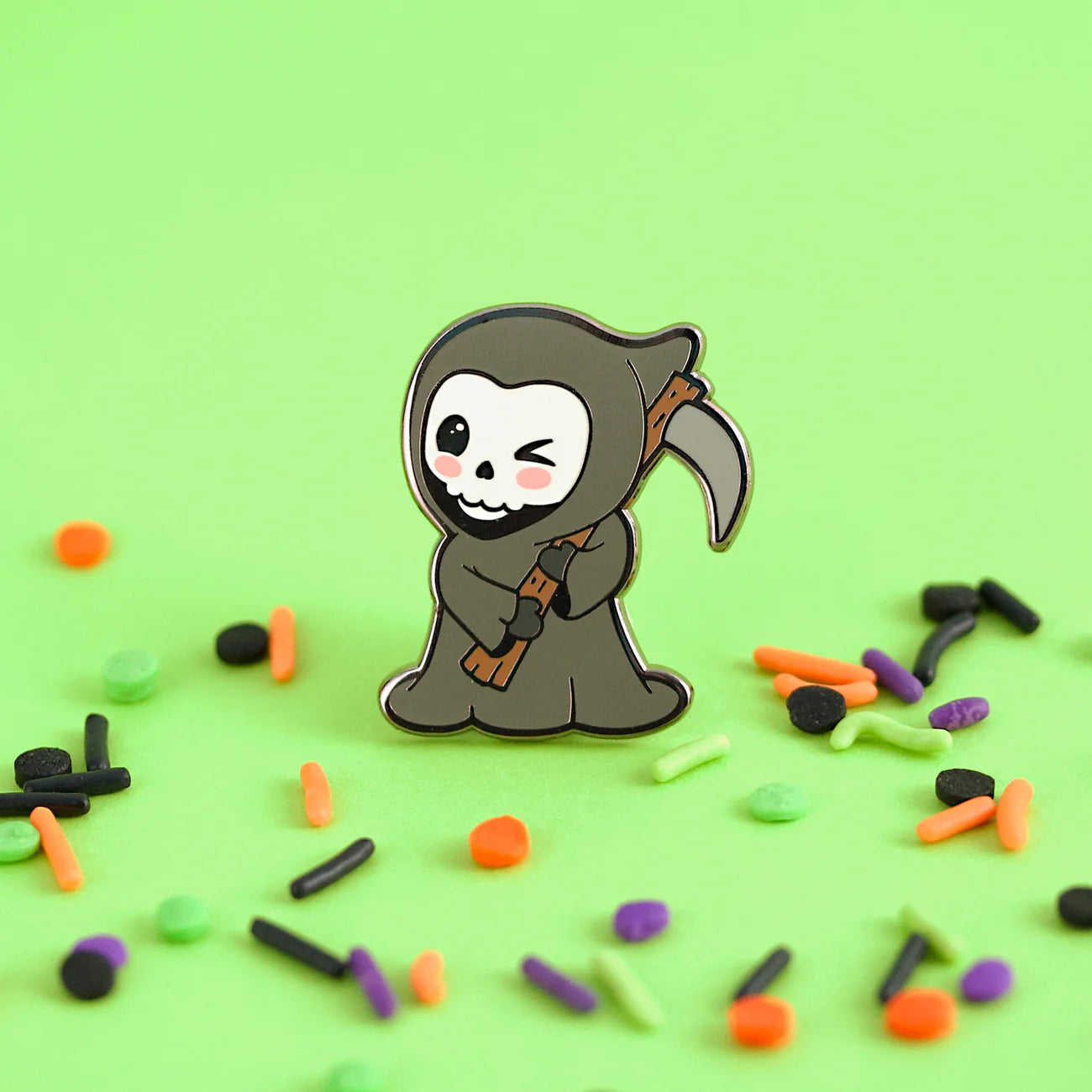 Grim Reaper Enamel Pin | Odin's Place
