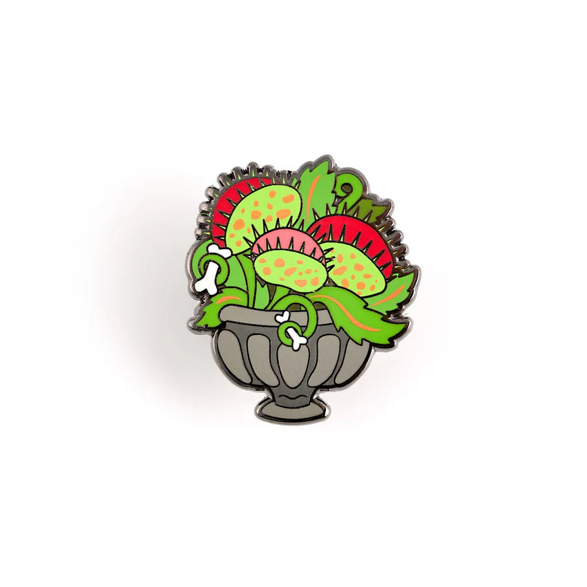 Venus Fly Trap Enamel Pin | Odin's Place