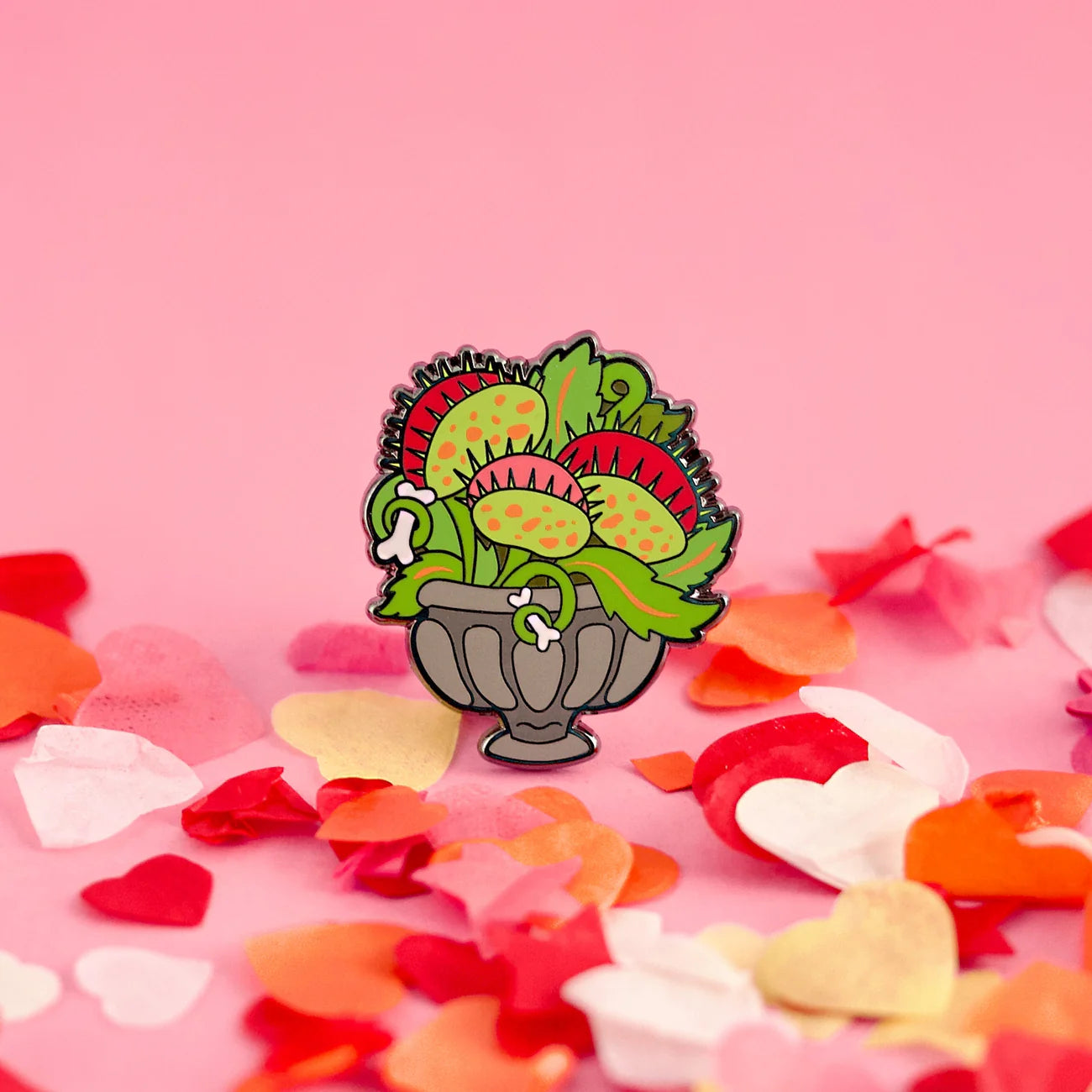 Venus Fly Trap Enamel Pin | Odin's Place