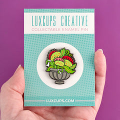 Venus Fly Trap Enamel Pin | Odin's Place