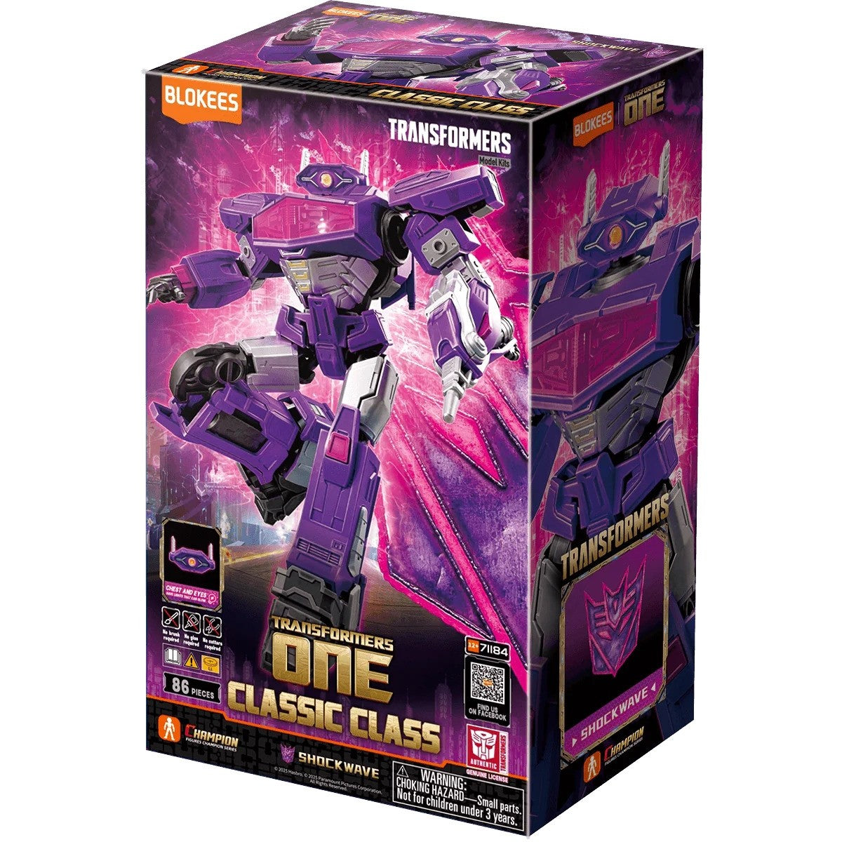Blokees: Transformers - Classic Class 18 Shockwave | Odin's Place