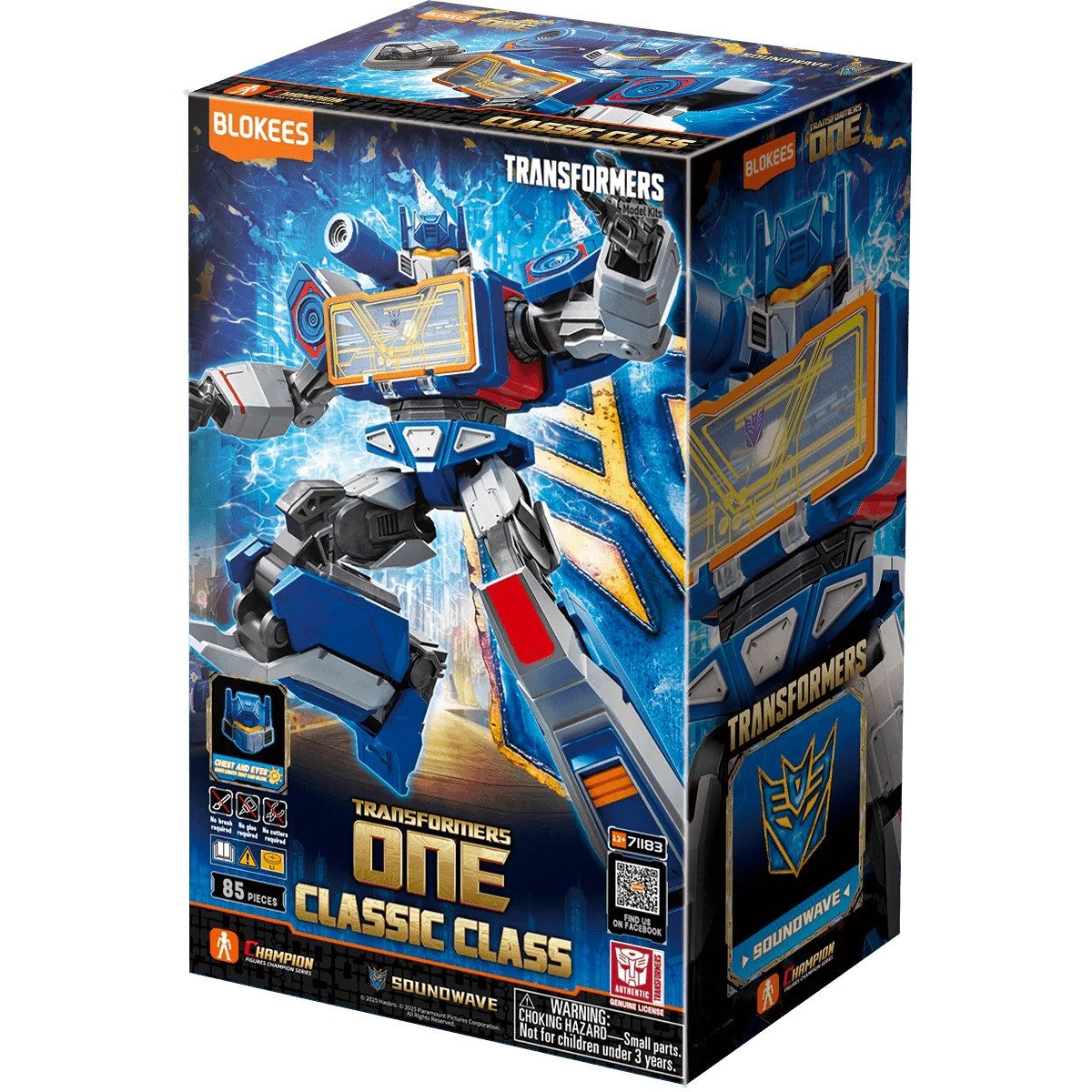 Blokees: Transformers - Classic Class 17 Soundwave | Odin's Place