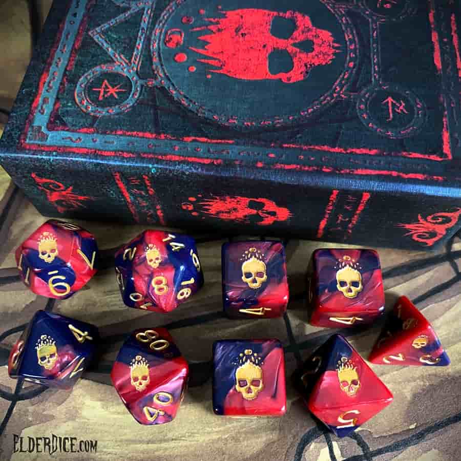 Elder Dice: Mark of the Necronomicon Poly 7 Set | Odin's Place