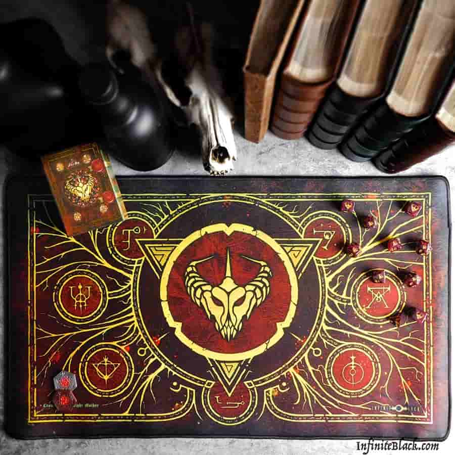 Infinite Black Premium Playmats: Assorted Styles | Odin's Place