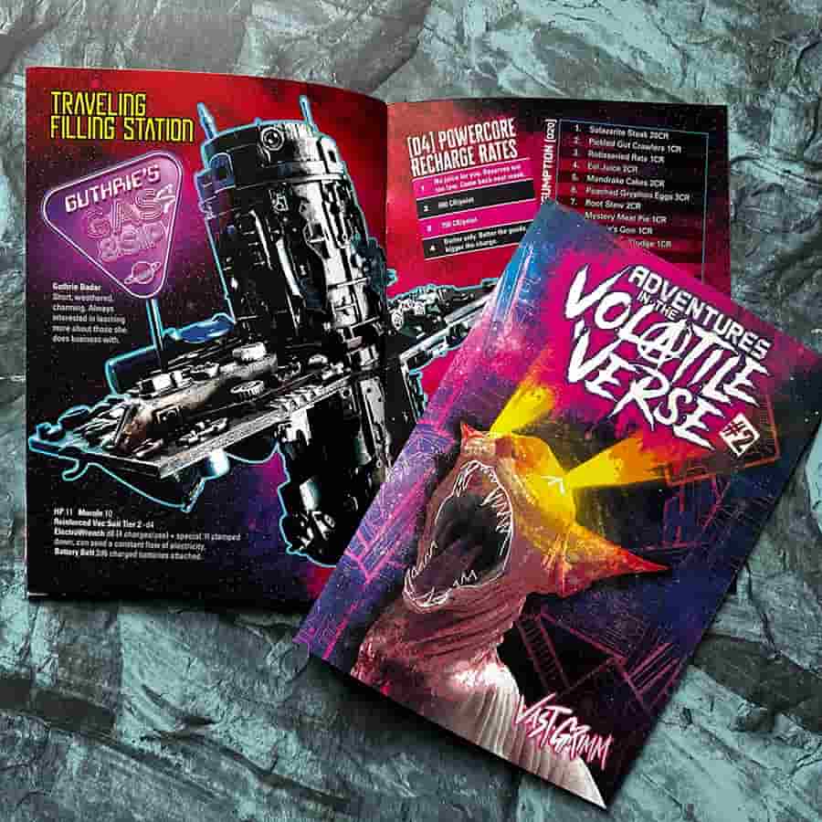 Volatile Verse 2 Adventure Zine | Odin's Place