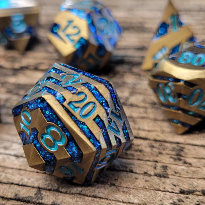 Forged Gaming Inkubus Metal Dice Set | Odin's Place