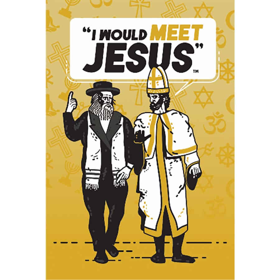 I Would Meet Jesus Card Game: A Party Game of Hilarious Hypotheticals | Odin's Place