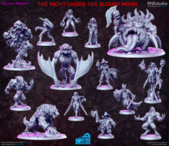 Dragon's Lair Printed Mini: The Night Under the Bloody Moon | Odin's Place