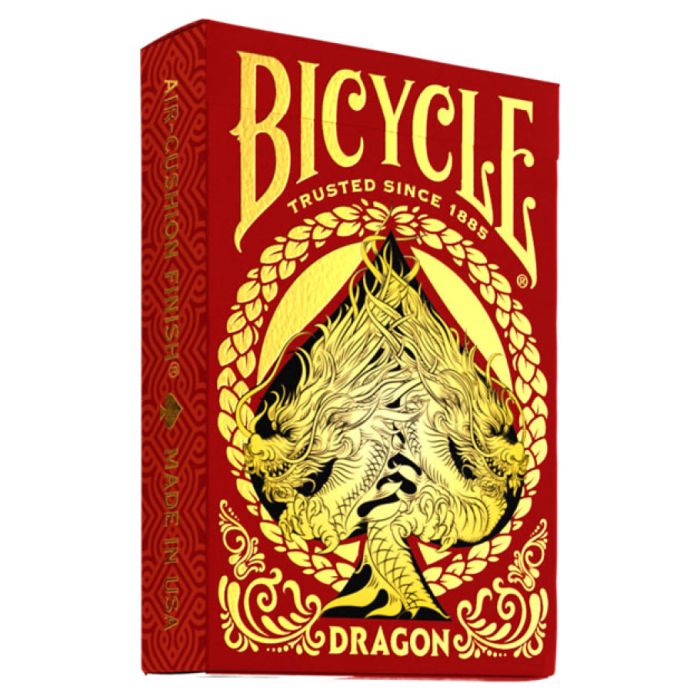 Bicycle Playing Cards: Dragon Red | Odin's Place