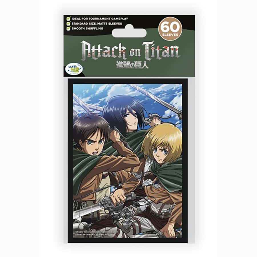 Attack on Titan: Battle Trio Card Sleeves | Odin's Place