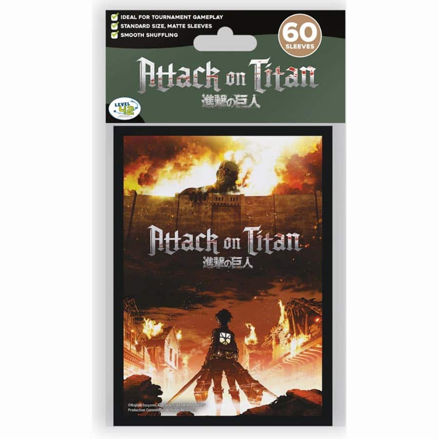 Attack on Titan: The Wall Card Sleeves | Odin's Place