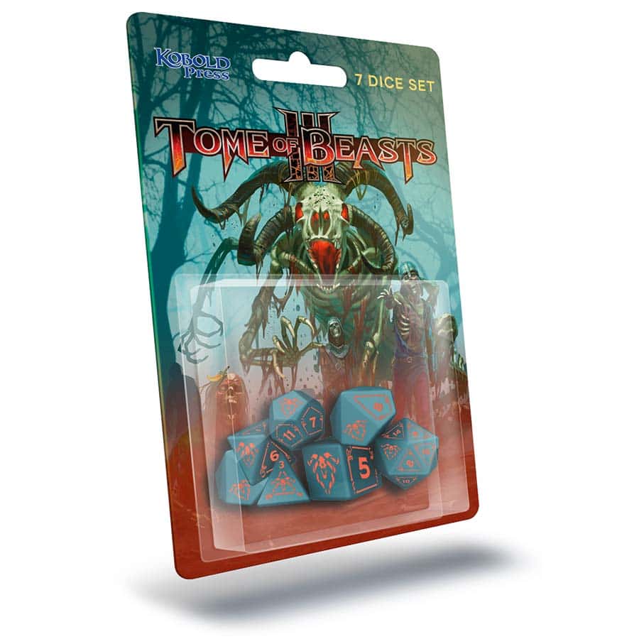Kobold Press Tome of Beasts 3 Poly 7 Dice Set | Odin's Place