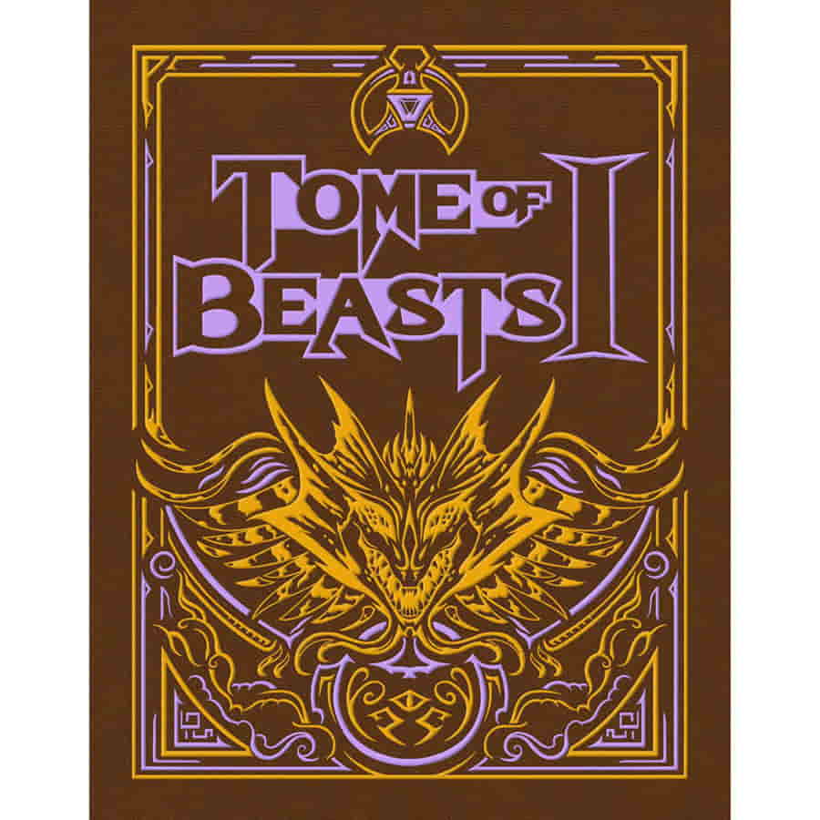 Tome of Beasts 1 for Dungeons and Dragons 5E Limited Edition Cover | Odin's Place