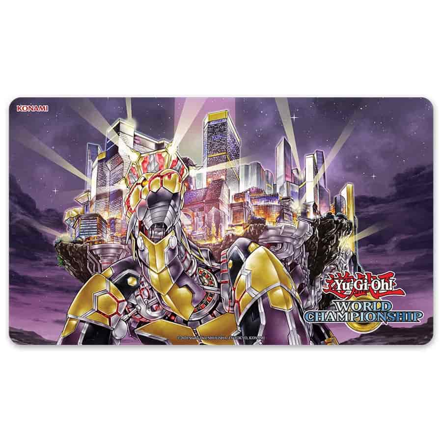 Yu-Gi-Oh! Playmat: Grandopolis the Eternal Golden City 2013 Commemorative | Odin's Place