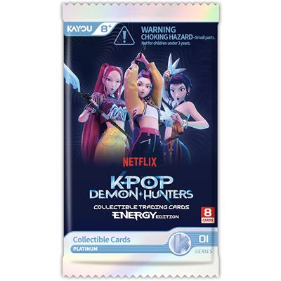 K-Pop Demon Hunters: Collectible Cards: Energy Edition 001 Hanger Pack | Odin's Place