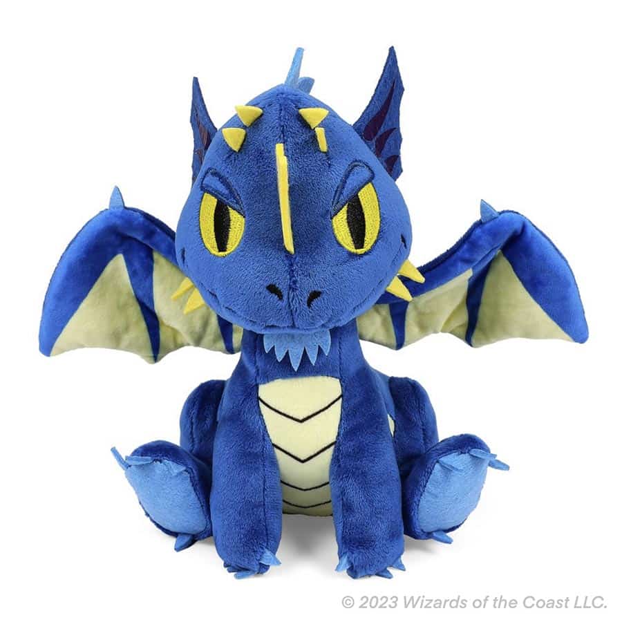 Dungeons & Dragons Blue Dragon Phunny Plush | Odin's Place