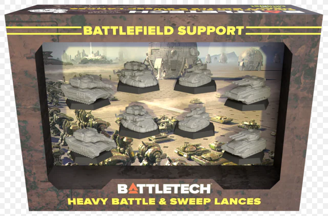 BattleTech: Mercenaries Forcepack - Battlefield Support Heavy Battle & Sweep Lances | Odin's Place