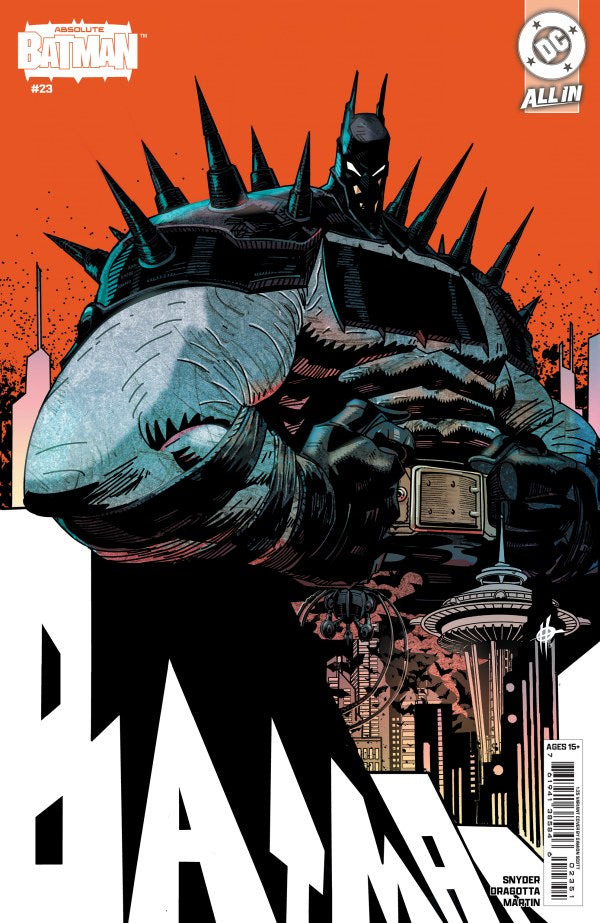 Absolute Batman #23 Cover F 1:25 Damion Scott Variant | Odin's Place