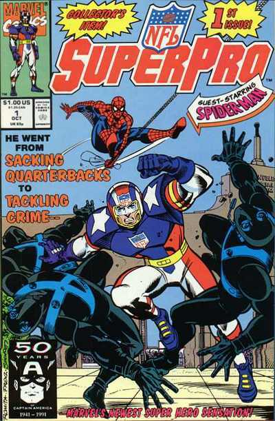 NFL SuperPro #1 1991 | Odin's Place