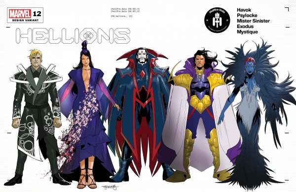 Hellions #12 Segovia Character Design Variant | Odin's Place