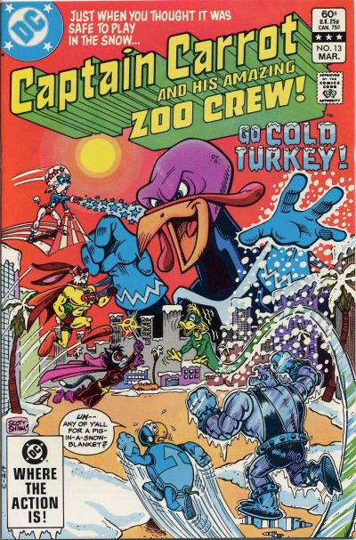 Captain Carrot and His Amazing Zoo Crew #13 1982 | Odin's Place
