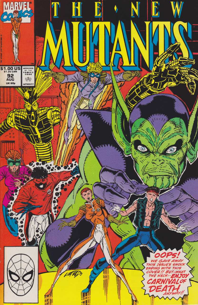 The New Mutants #92 1990 | Odin's Place