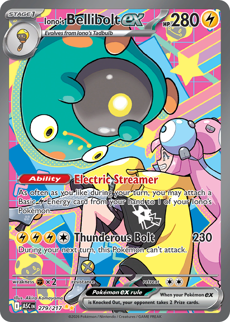 Iono (185/193) [Prize Pack Series Four] | Odin's Place