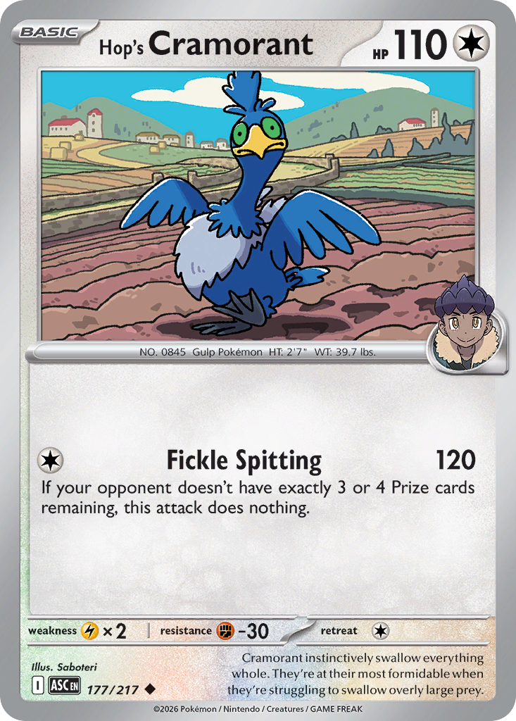 Cramorant (050/196) [Prize Pack Series Three] | Odin's Place