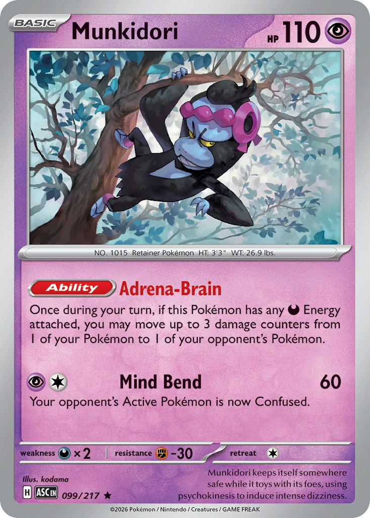 Munkidori (095/167) (Theme Deck Exclusive) [Scarlet & Violet: Twilight Masquerade] | Odin's Place
