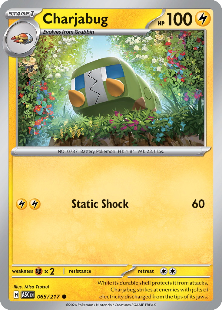 Charjabug (052/142) [Scarlet & Violet: Stellar Crown] | Odin's Place