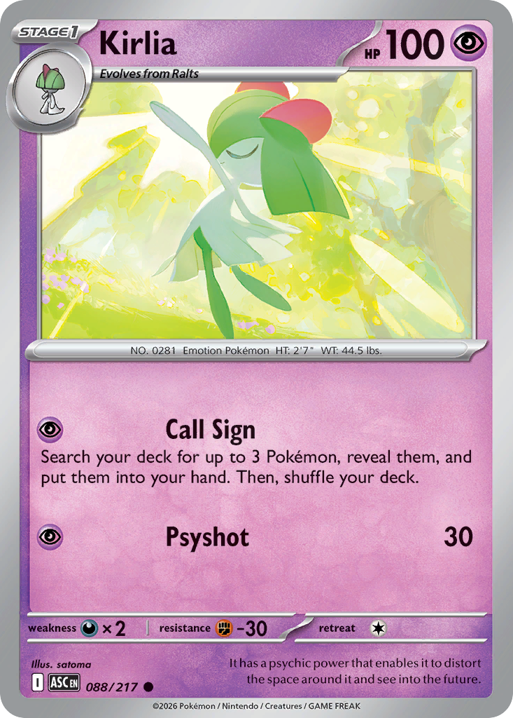 Kirlia (068/195) [Prize Pack Series Three] | Odin's Place