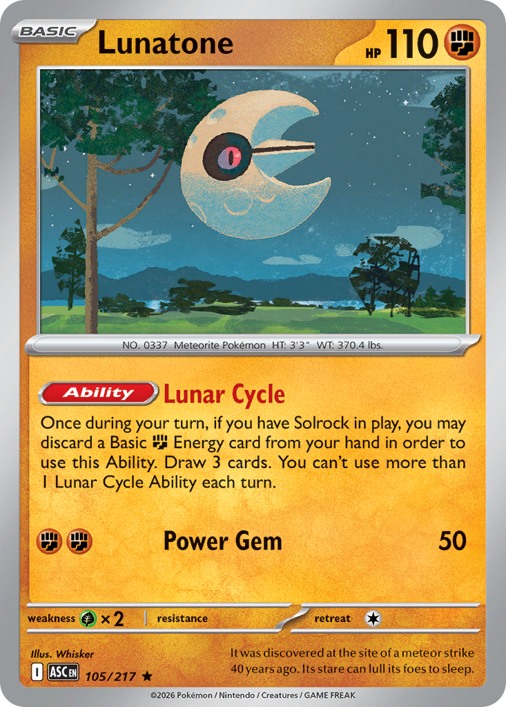 Lunatone (092/197) [Prize Pack Series Four] | Odin's Place