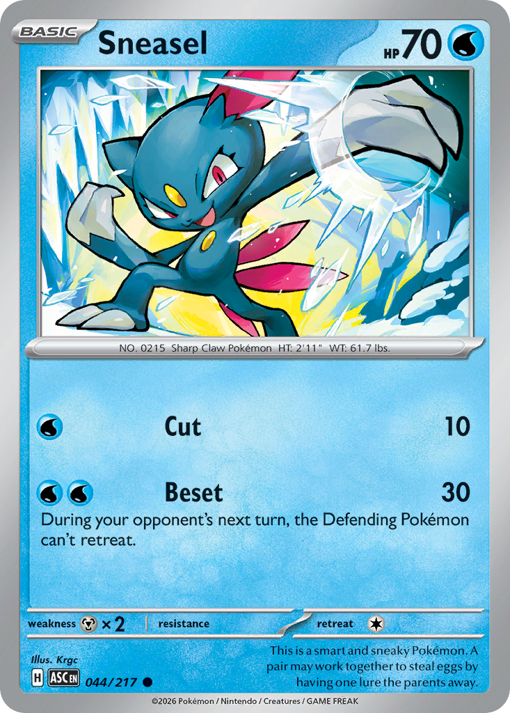 Sneasel (013/064) [Scarlet & Violet: Shrouded Fable] | Odin's Place