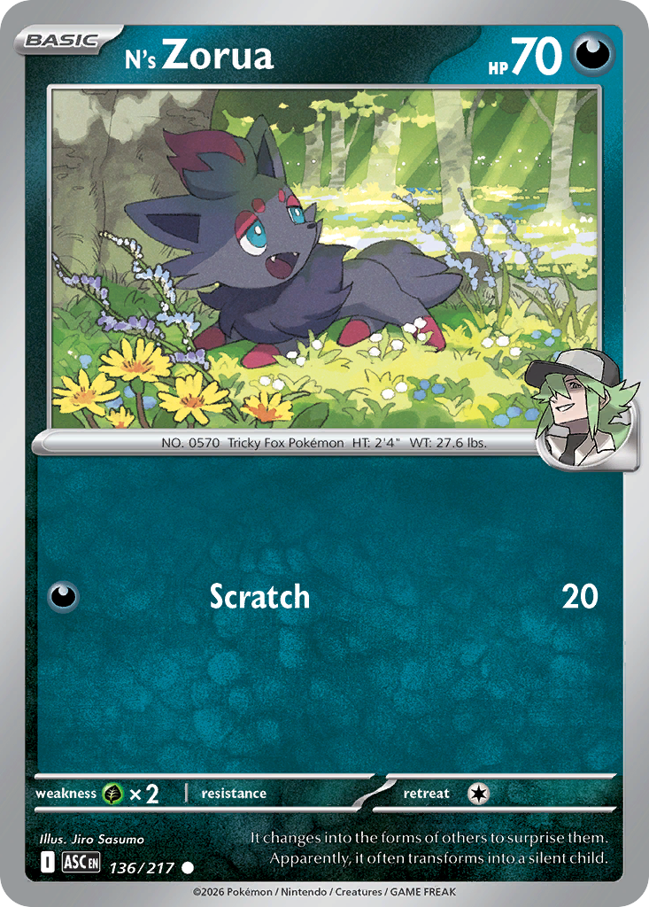Zorua (075/064) [Scarlet & Violet: Shrouded Fable] | Odin's Place