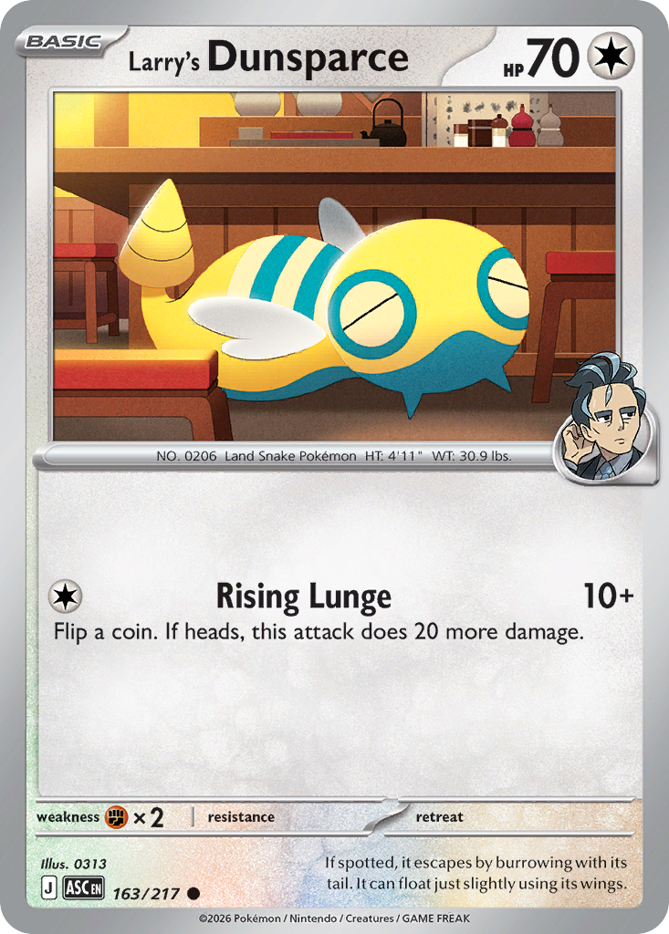 Dunsparce (207/264) [Prize Pack Series Two] | Odin's Place