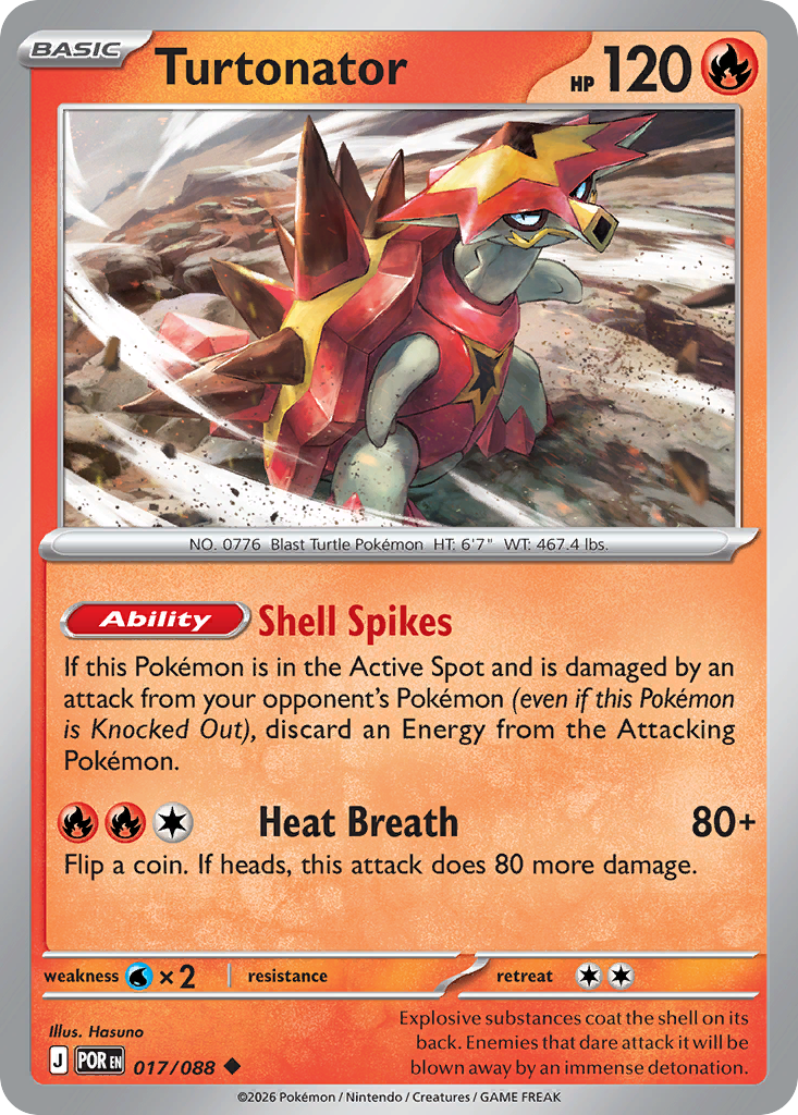 Turtonator (146/142) [Scarlet & Violet: Stellar Crown] | Odin's Place