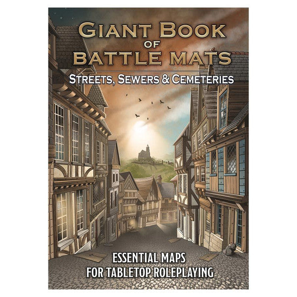 Loke Battle Mats: Giant Book of Battle Mats: Streets & Sewers | Odin's Place